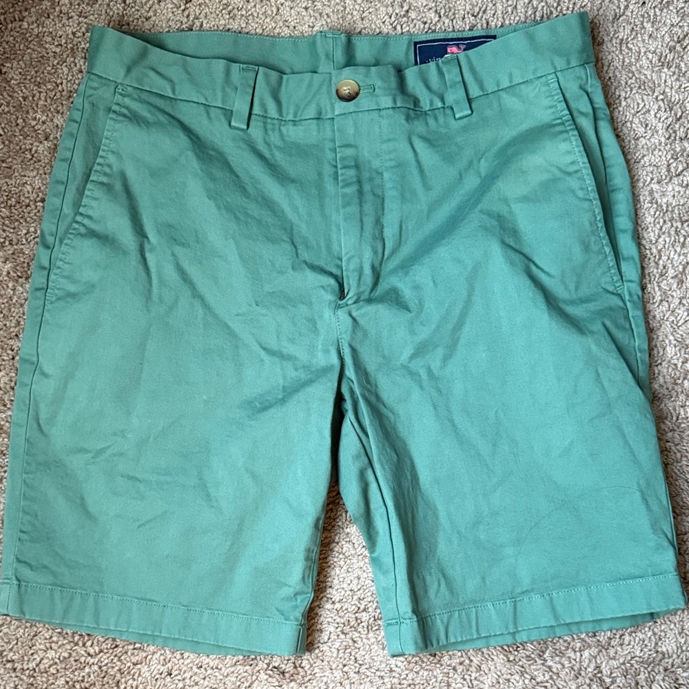 Men's Green Vineyard Vines Breaker Shorts